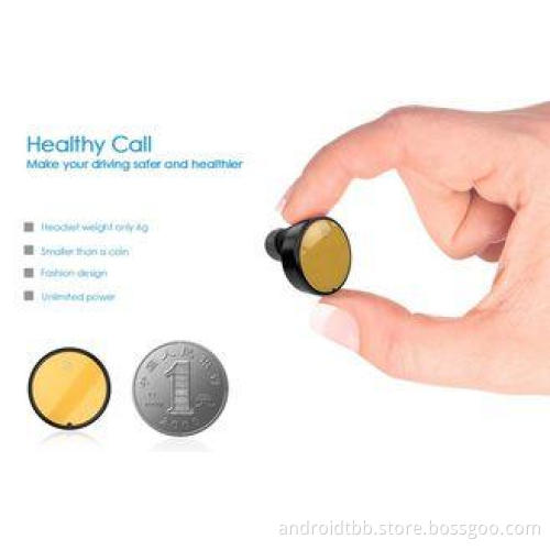 White / Black BT4.0 Plastic bluetooth stereo headset with A